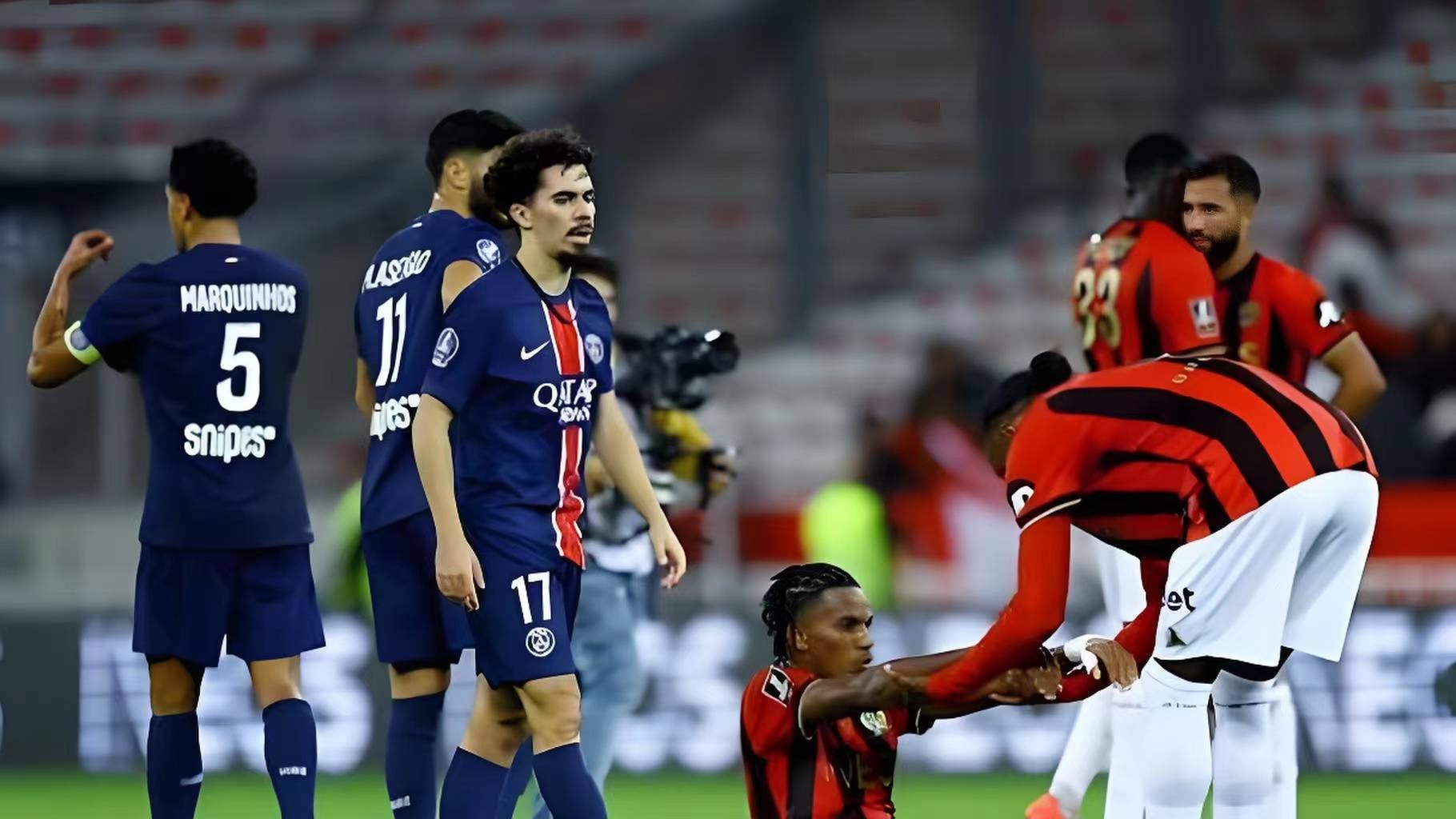 巴黎圣日耳曼客场不敌，积分榜下滑的简单介绍