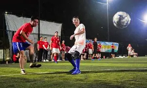 桓仁联谊队员整装待发，努力争取晋级